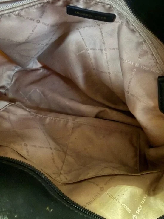 Michael Kors Beige Leopard-Print Tote Bag REHABED - Picture 11 of 13